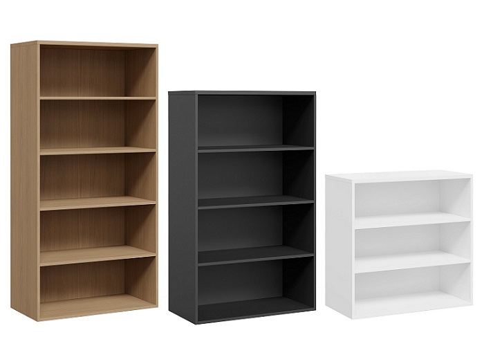 Bookcases Ddk Commercial Office Furniture, Bookcase With Cabinet Base Ikea Egypt