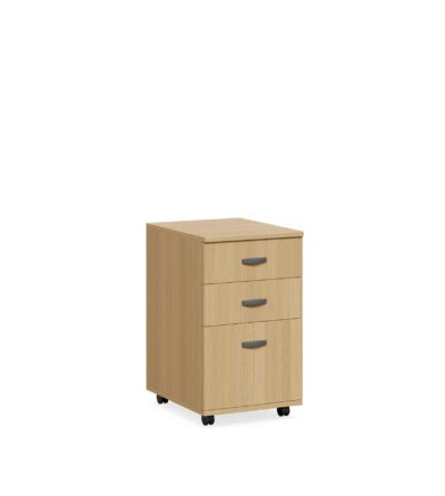 Mobile Pedestal 2 Drawer + File