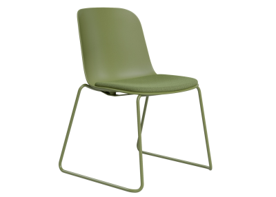 Juno Plastic Chair - Green
