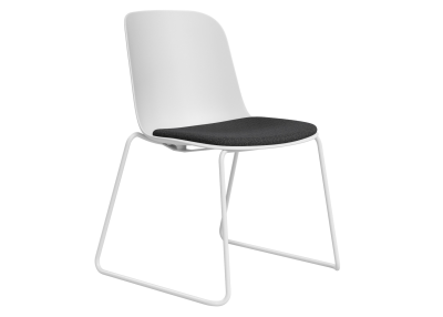 Juno Plastic Chair - White