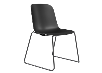 Juno Plastic Chair / Black