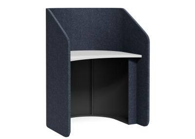 Sonik Hub Desk Curved / Denim Blue