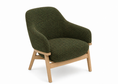 Joan Lounge Chair - Green Speckle